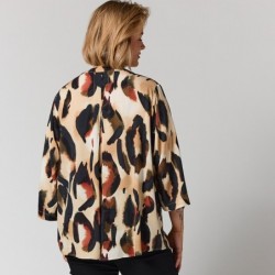 ALVA TUNIKA-BLUSE ANIMAL von GOZZIP