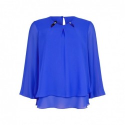 LAGEN-BLUSE M.SCHMUCK von TIA - LONDON