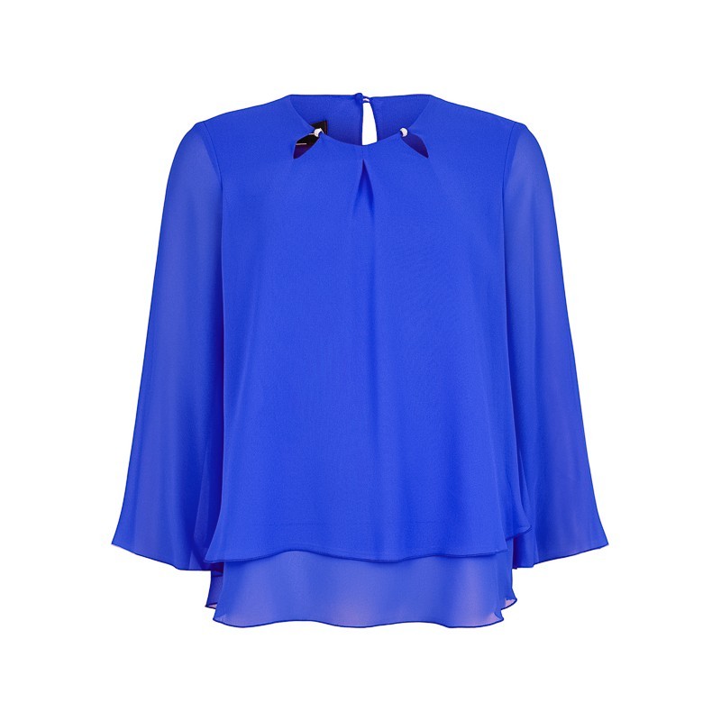 LAGEN-BLUSE M.SCHMUCK von TIA - LONDON