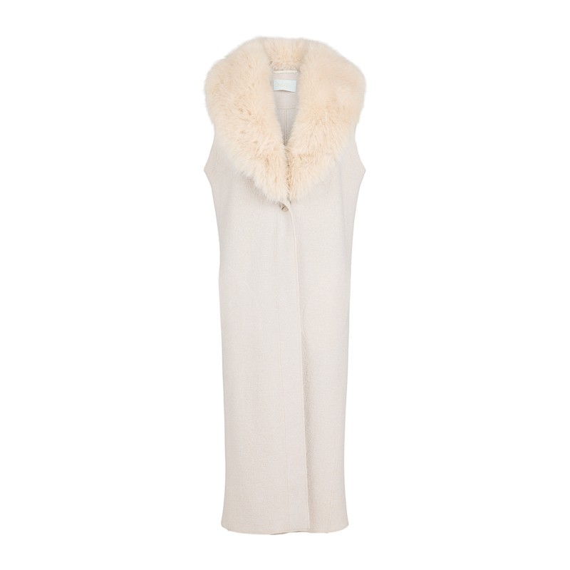 LONG-GILET FELLKRAGEN von NOEN
