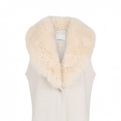 LONG-GILET FELLKRAGEN von NOEN