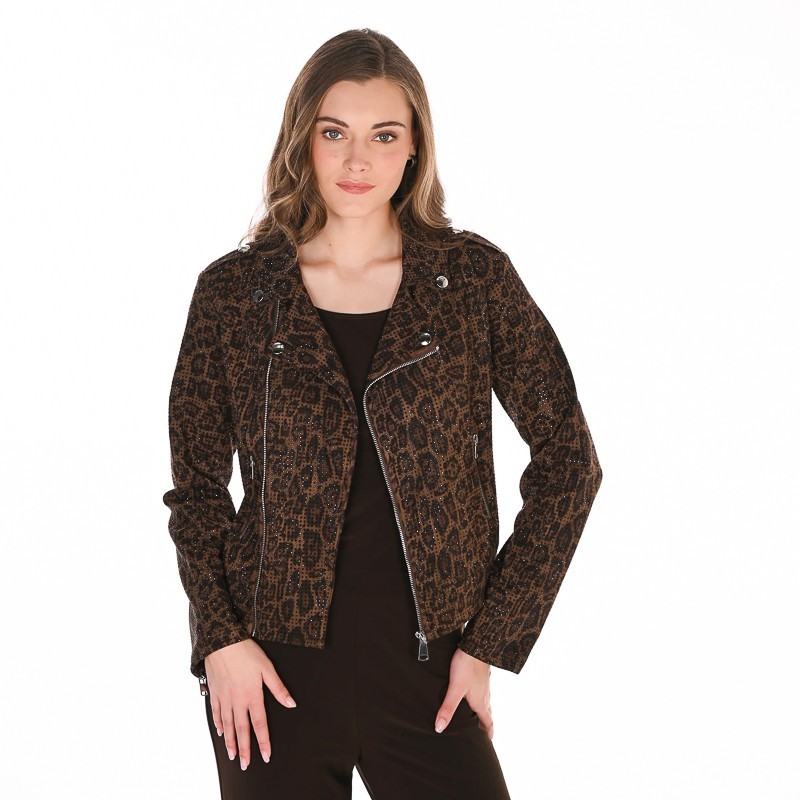 BIKER-JACKE ZIPP ANIMAL von FRANK LYMAN