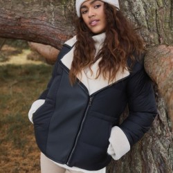 STEPP-JACKE M.KONTRAST von FRANDSEN-NORMANN