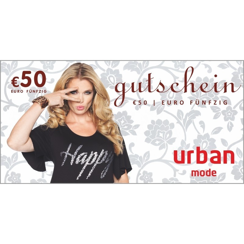 GESCHENK-GUTSCHEIN von URBAN // COLLECTION